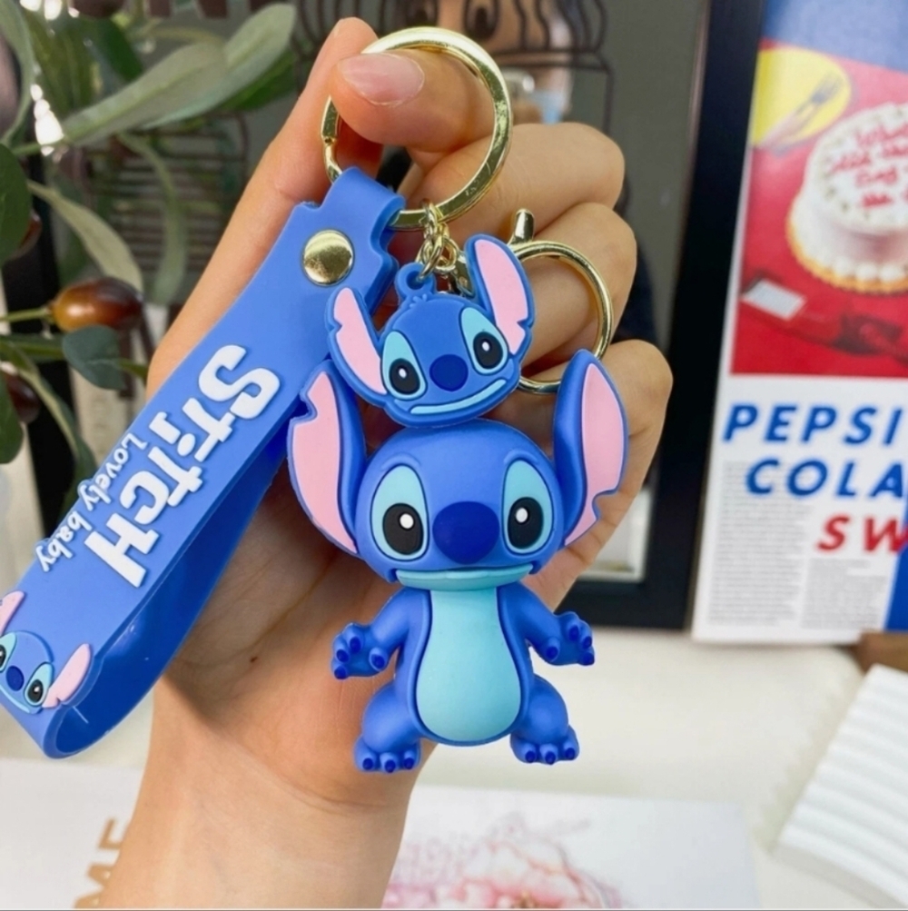 Stich Keychain Or Bag Charm (New)